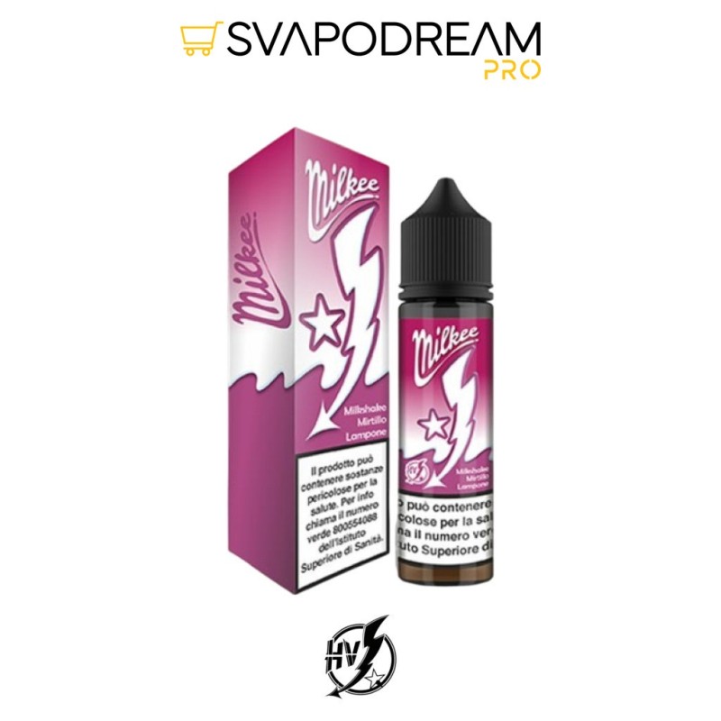 HIGH VOLTAGE MILKEE - Aroma Shot 20ml MIRTILLO LAMPONE