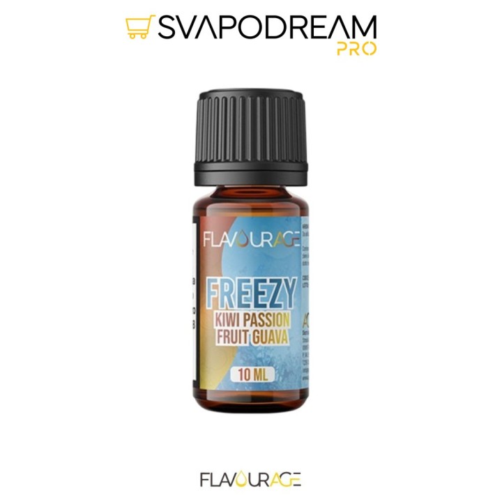 FLAVOURAGE - Aroma Concentrato 10ml Freezy KIWI PASSION FRUIT GUAVA