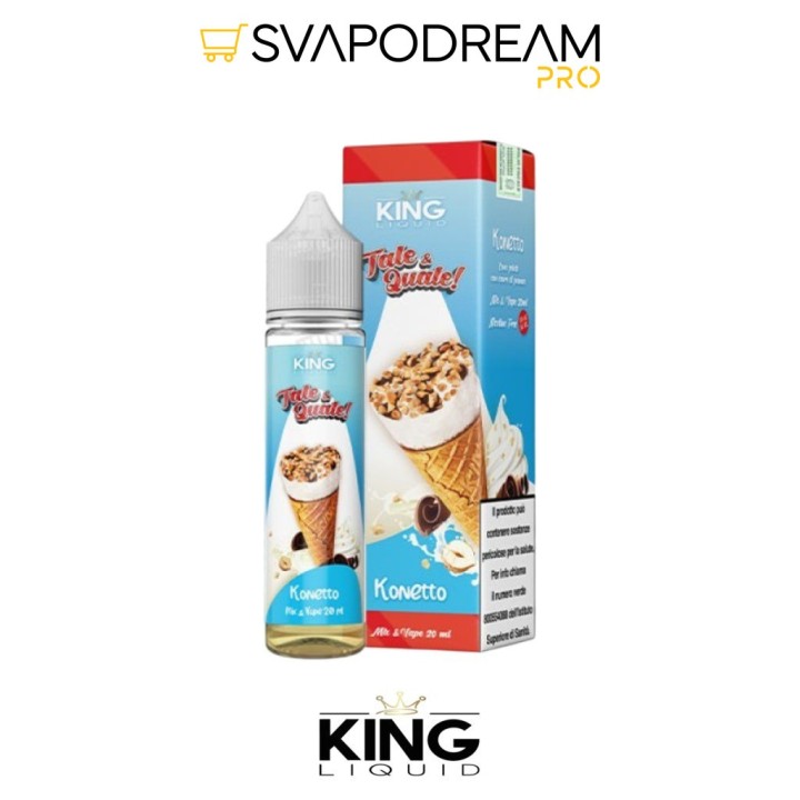 KING LIQUID - Liquido Mix&Vape 20ml TALE & QUALE KONETTO