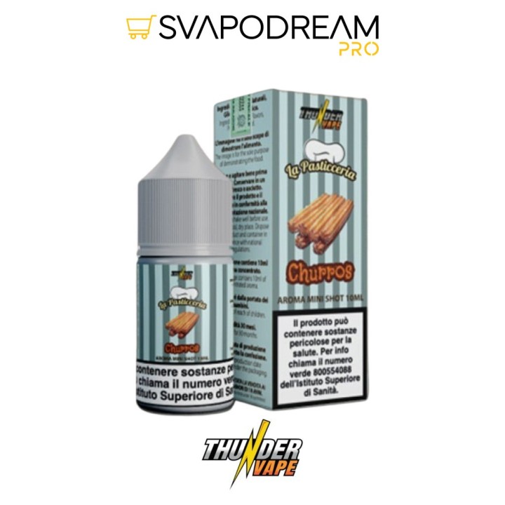 THUNDER VAPE - Aroma Mini Shot 10ml La Pasticceria CHURROS
