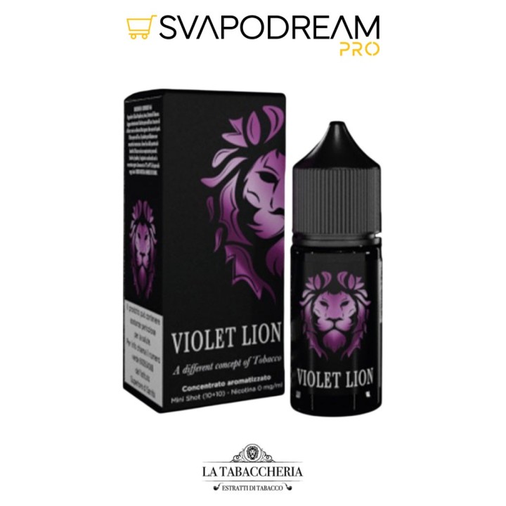 LA TABACCHERIA LION - Aroma Mini Shot 10ml VIOLET LION