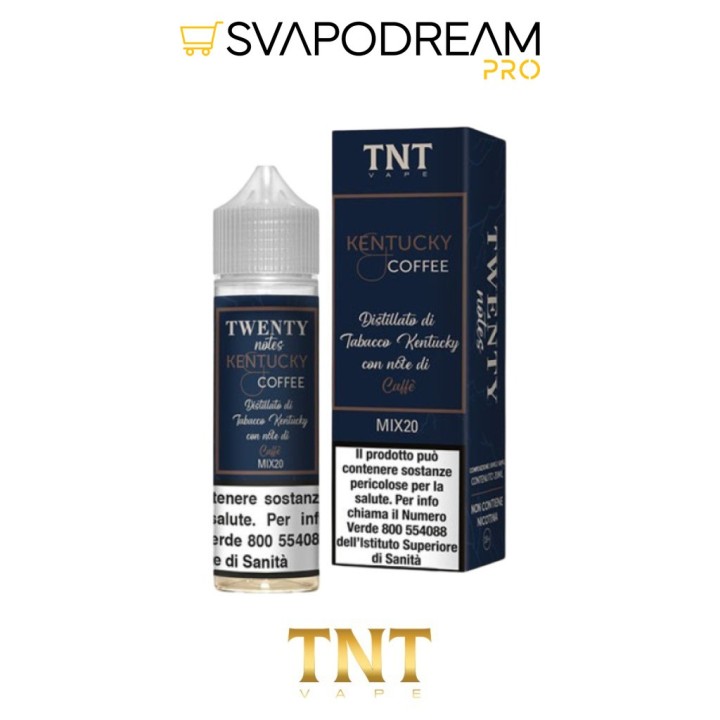 TNT VAPE -  Liquido Mix&Vape 20ml Twenty Notes KENTUCKY COFFEE