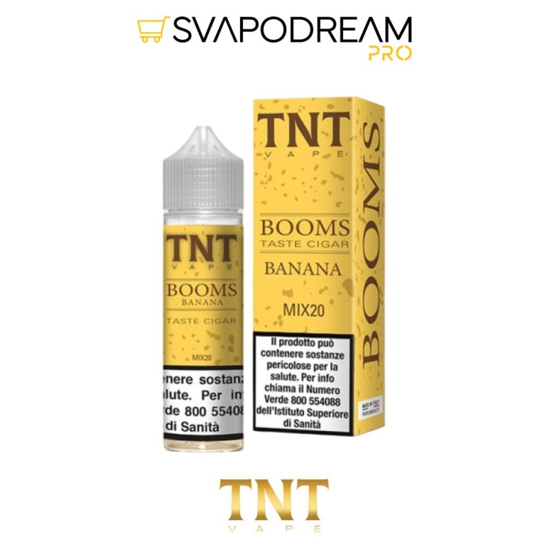 TNT VAPE - Liquido Mix&Vape 20ml BOOMS BANANA