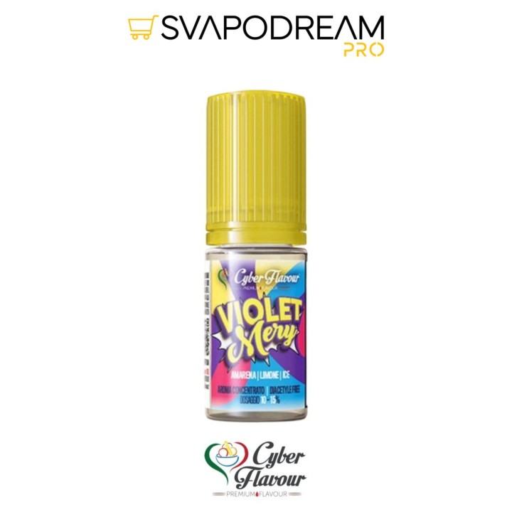 CYBER FLAVOUR - Aroma Concentrato 10ml VIOLET MERY