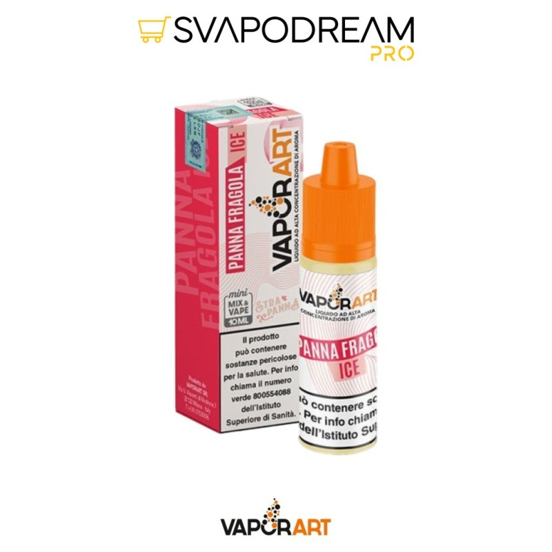 VAPORART - Liquido Mix&Vape 10ml PANNA FRAGOLA
