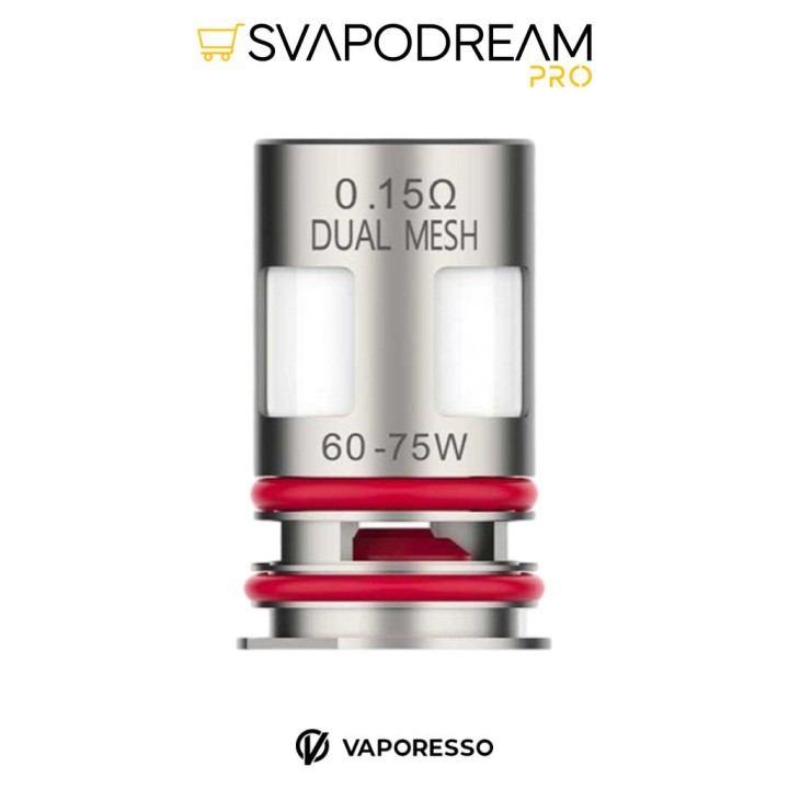 Resistenze GTX Dual Mesh Vaporesso Luxe XR Max | Svapodream