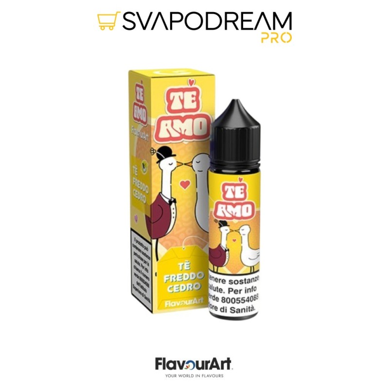 FLAVOURART - Aroma Shot 20ml Te Amo TE FREDDO CEDRO