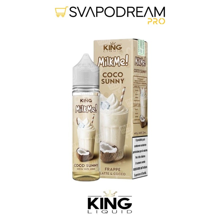 KING LIQUID - Liquido Mix&Vape 20ml MILK ME! COCO SUNNY