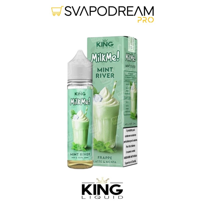 KING LIQUID - Liquido Mix&Vape 20ml MILK ME! MINT RIVER