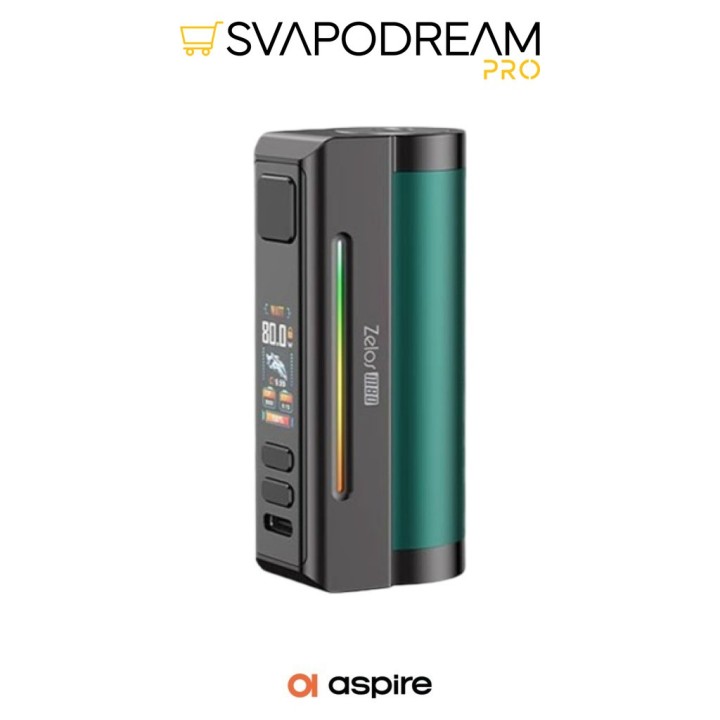 Aspire Zelos M80 Box Mod 2600mAh | Svapodream