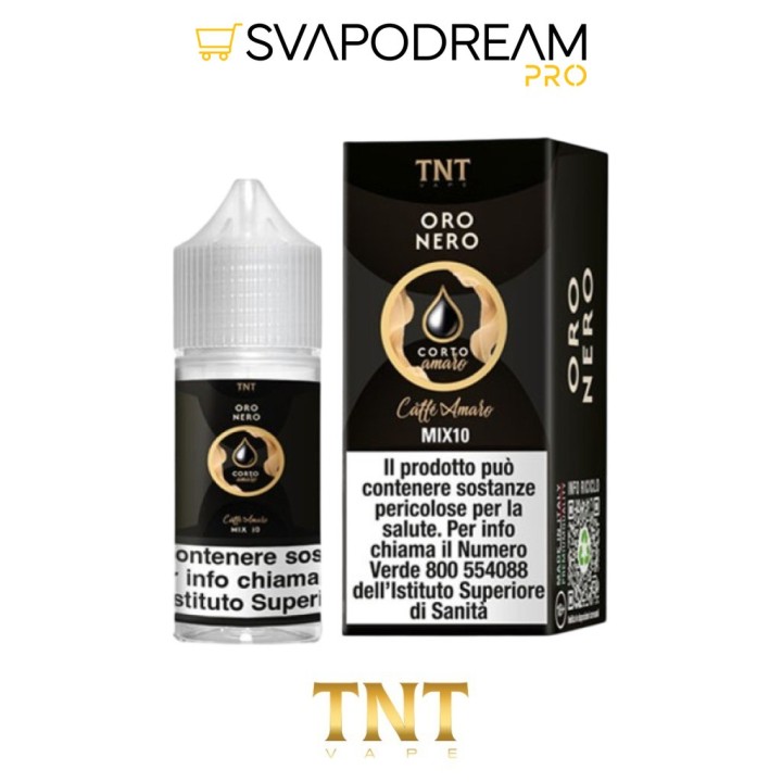 TNT VAPE -  Liquido Mix&Vape 10ml Oro Nero CAFFE AMARO