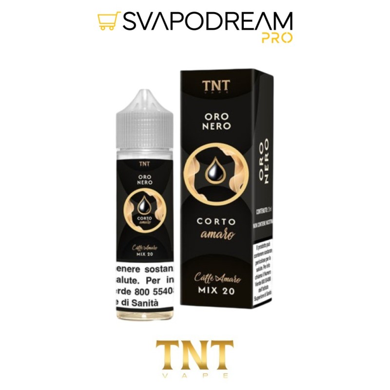 TNT VAPE -  Liquido Mix&Vape 20ml Oro Nero CAFFE AMARO
