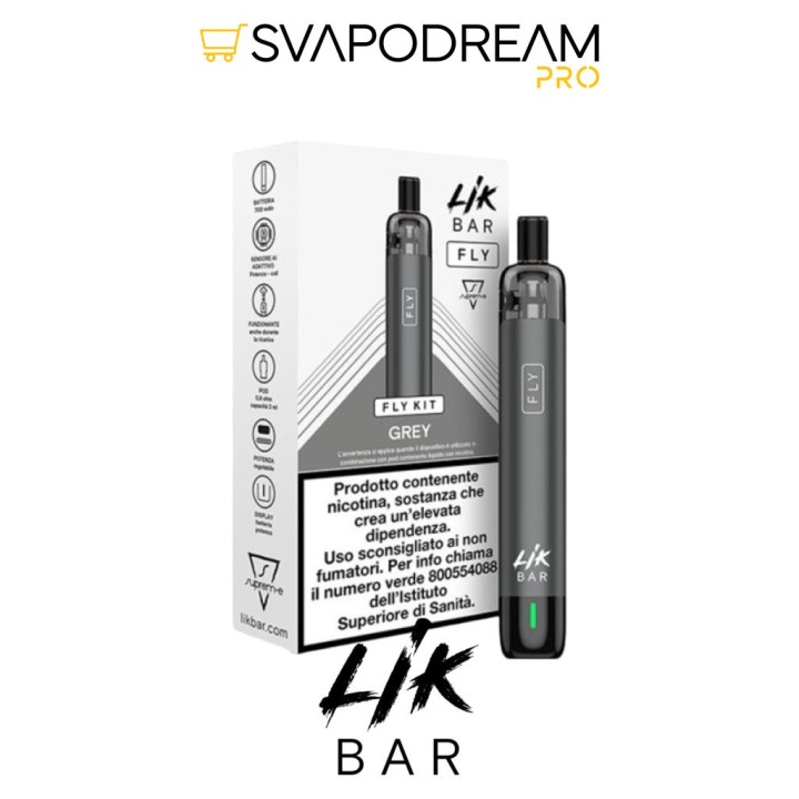 Lik Bar Fly Pod Mod Ricaricabile 700mAh | Svapodream