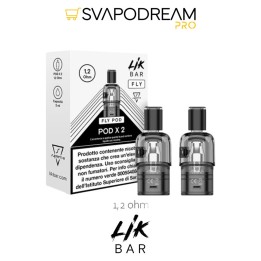 LIK BAR - Cartuccia FLY POD 2pz