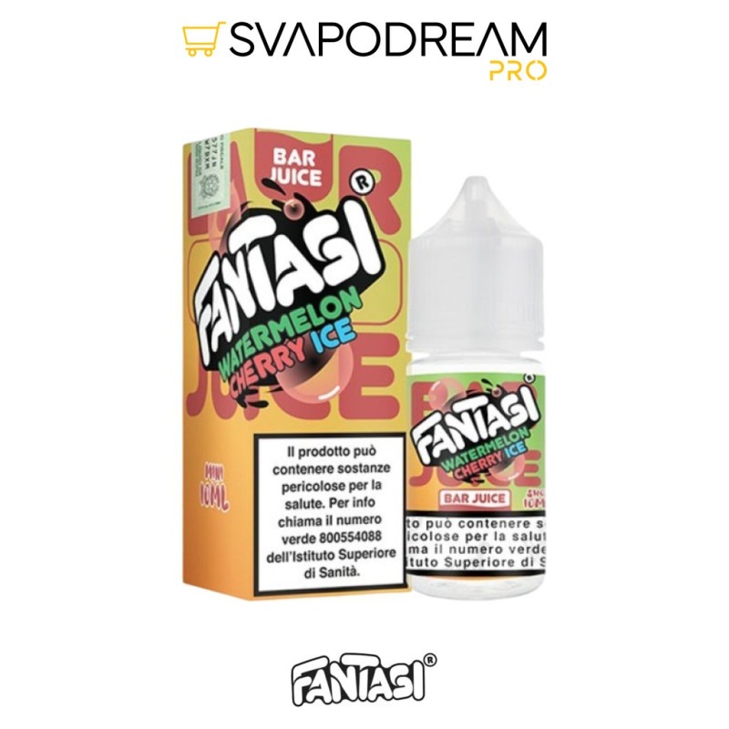 FANTASI VAPE BAR JUICE - Aroma Mini Shot 10ml WATERMELON CHERRY ICE