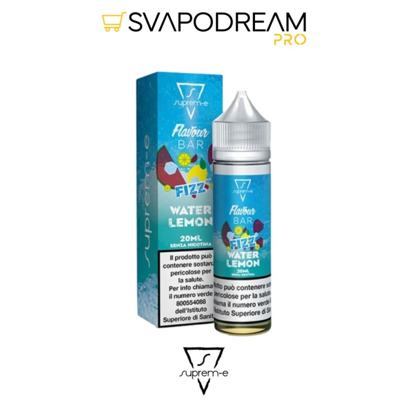 SUPREM-E - Liquido Mix&Vape 20ml Flavour Bar Fizz WATER LEMON
