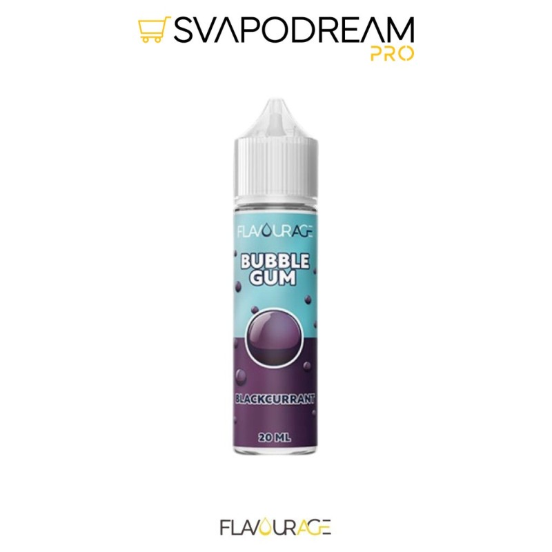 FLAVOURAGE - Aroma Shot 20ml Bubble Gum BLACKCURRANT