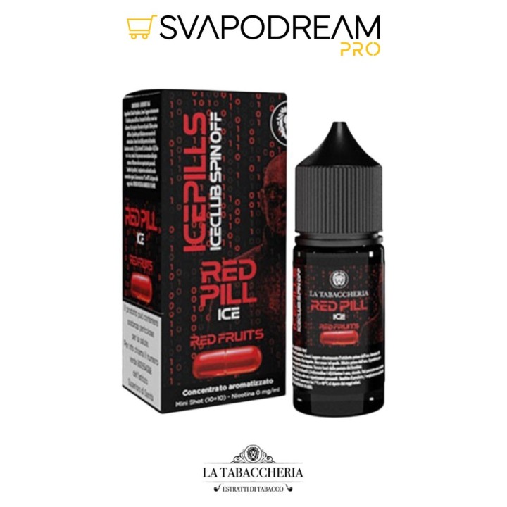 LA TABACCHERIA ICE PILLS - Aroma Mini Shot 10ml RED PILL