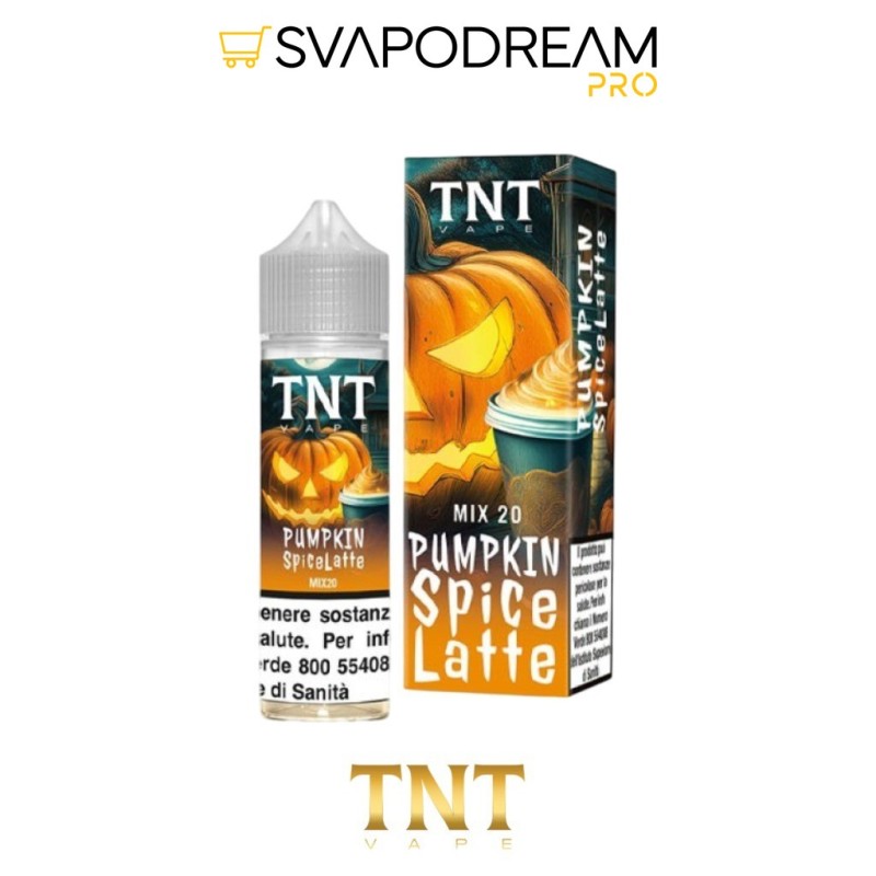 TNT VAPE - Liquido Mix&Vape 20ml PUMPKIN SPICE LATTE