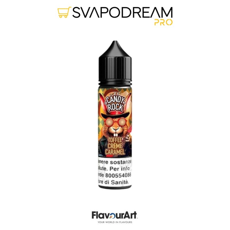 FLAVOURART - Aroma Shot 20ml Candy Rock TOFFEE CREME CARAMEL