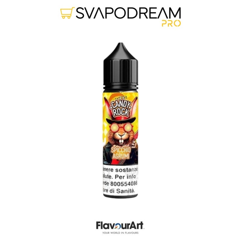 FLAVOURART - Aroma Shot 20ml Candy Rock SPICCHIO AGRUMI