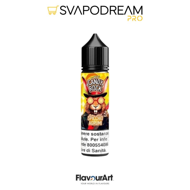 FLAVOURART - Aroma Shot 20ml Candy Rock SPICCHIO AGRUMI