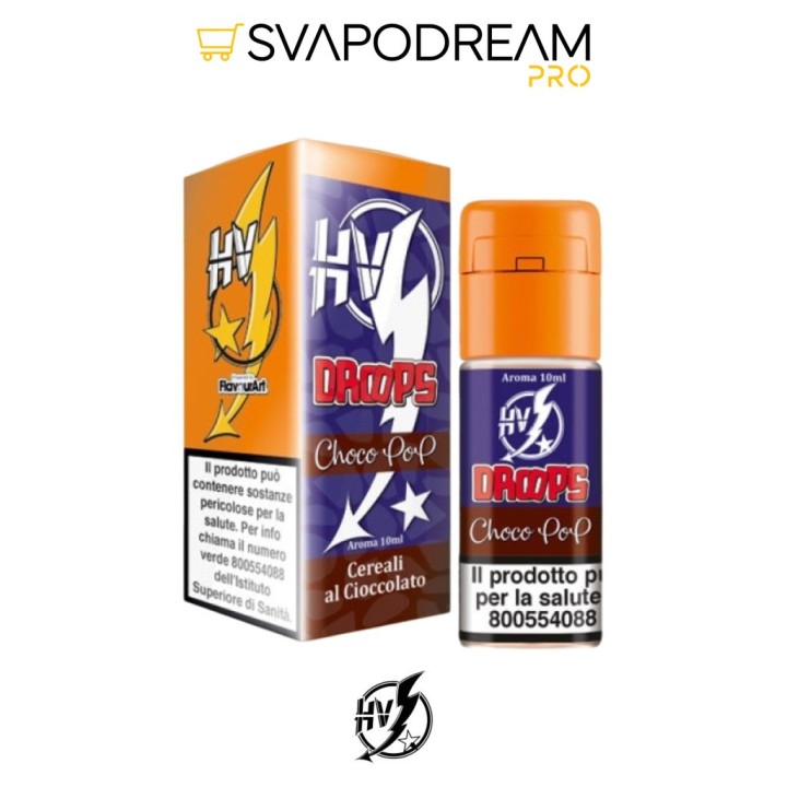 HIGH VOLTAGE - Aroma Concentrato 10ml Droops CHOCO POP
