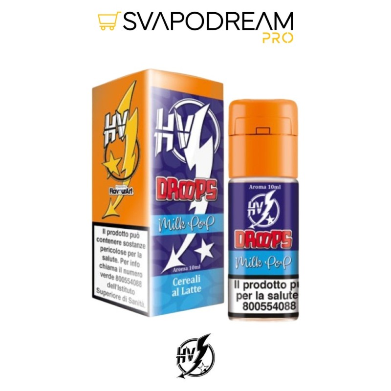 HIGH VOLTAGE - Aroma Concentrato 10ml Droops MILK POP
