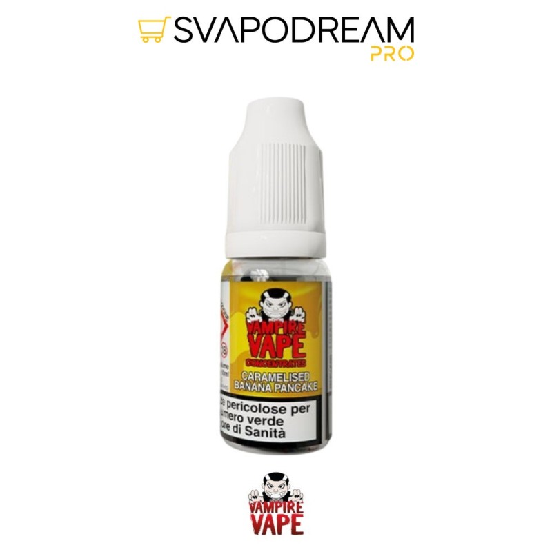 VAMPIRE VAPE - Aroma Concentrato 10ml CARAMELISED BANANA PANCAKE