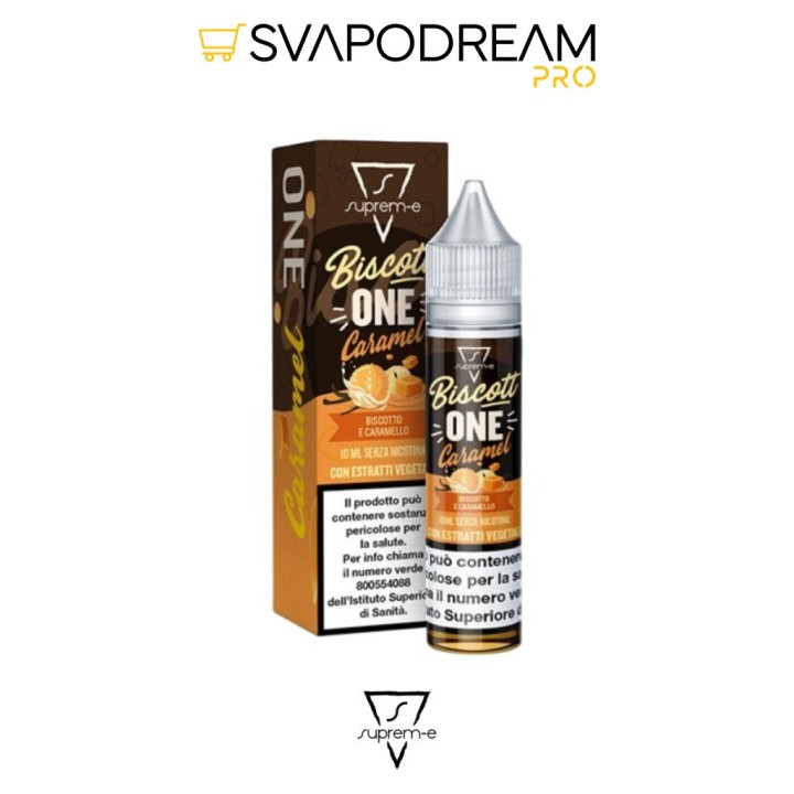 SUPREM-E - Liquido Mix&Vape 10ml BISCOTTONE CARAMEL