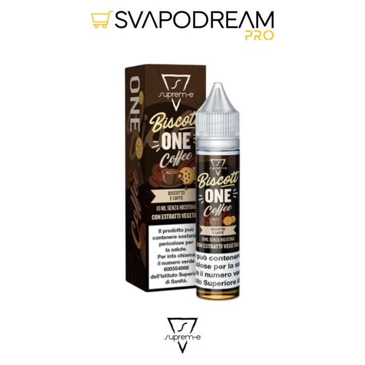 SUPREM-E - Liquido Mix&Vape 10ml BISCOTTONE COFFEE
