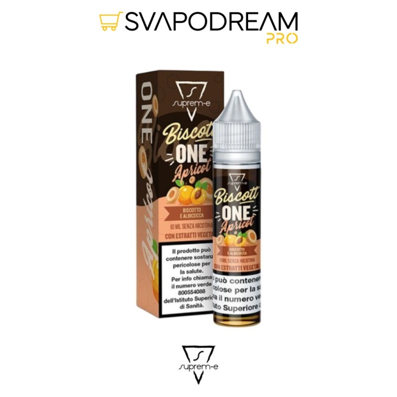 SUPREM-E - Liquido Mix&Vape 10ml BISCOTTONE APRICOT