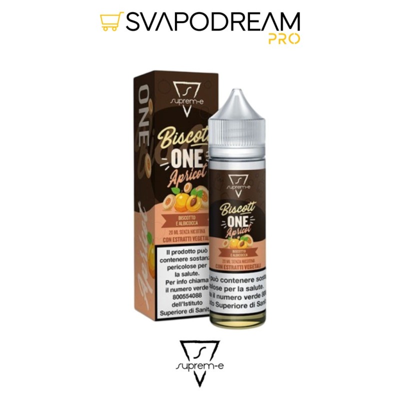 SUPREM-E - Liquido Mix&Vape 20ml BISCOTTONE APRICOT