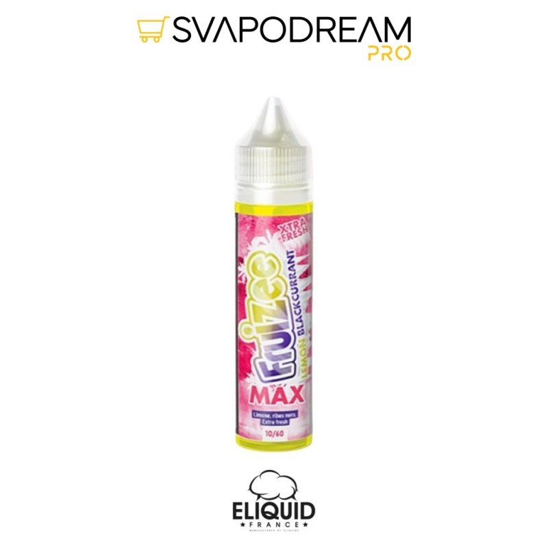 ELIQUID FRANCE - Aroma Shot 10/60ml Fruizee Max LEMON BLACKCURRANT