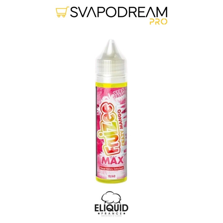 ELIQUID FRANCE - Aroma Shot 10/60ml Fruizee Max CRAZY MANGO
