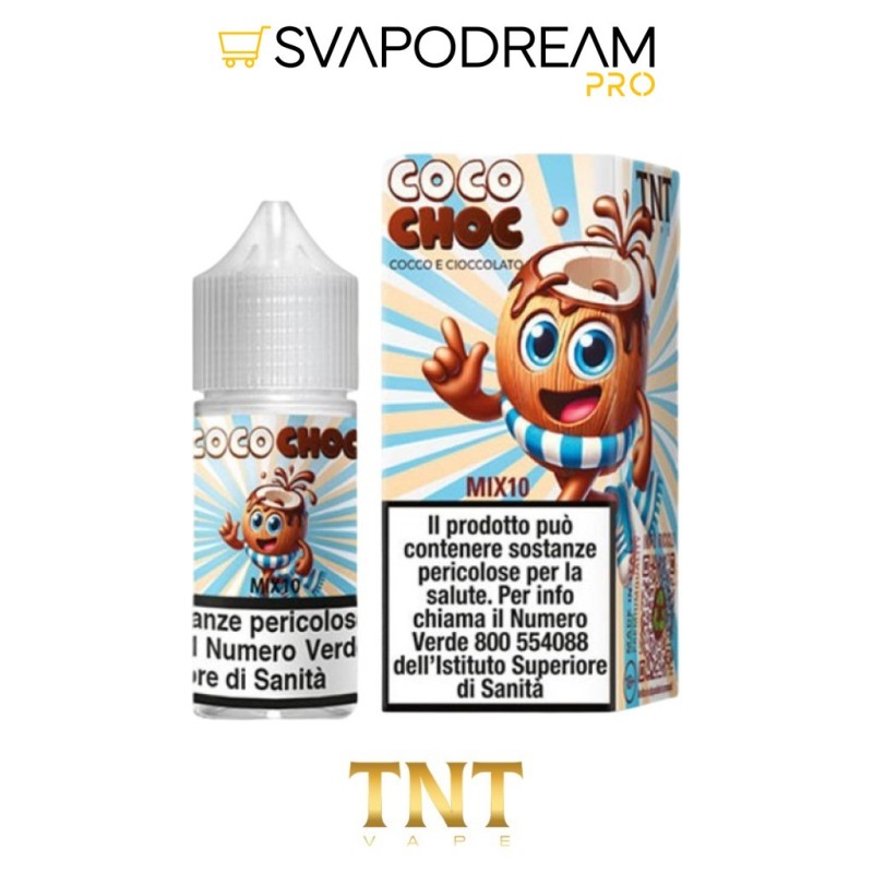 TNT VAPE -  Liquido Mix&Vape 10ml COCO CHOC