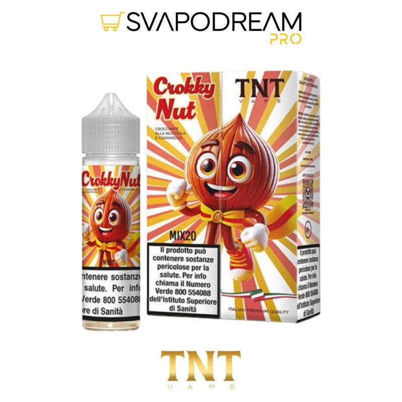 TNT VAPE - Liquido Mix&Vape 20ml CROKKY NUT