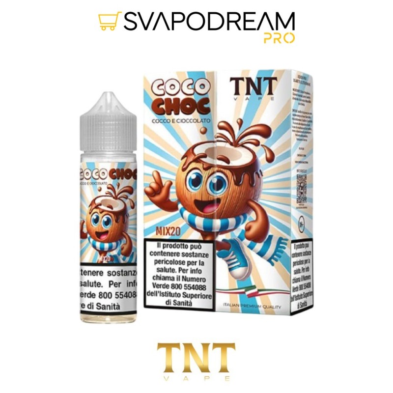 TNT VAPE - Liquido Mix&Vape 20ml COCO CHOC