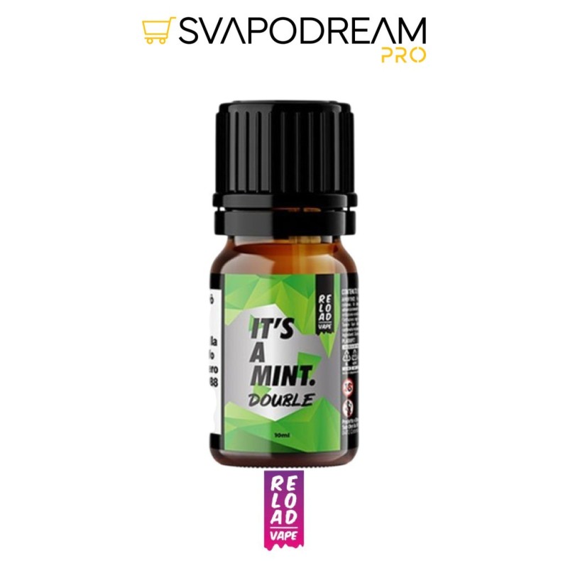 RELOAD VAPE - Aroma Concentrato 10ml It's a Mint DOUBLE
