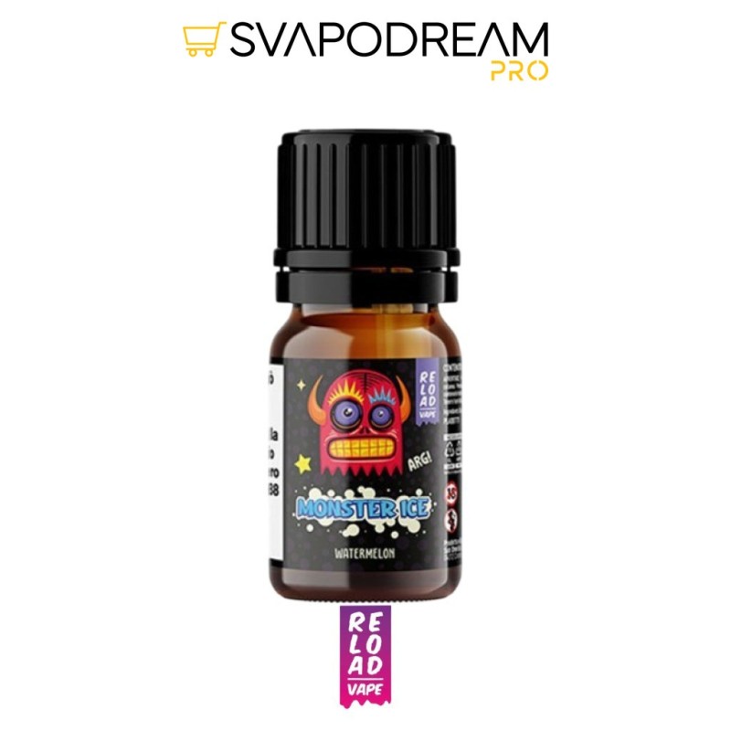 RELOAD VAPE - Aroma Concentrato 10ml Monster Ice WATERMELON