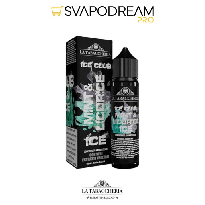 LA TABACCHERIA ICE CLUB - Aroma Shot 20ml MINT & LICORICE ICE