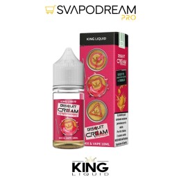 KING LIQUID - Liquido Mix&Vape 10ml BISQUIT CREAM STRAWBERRY