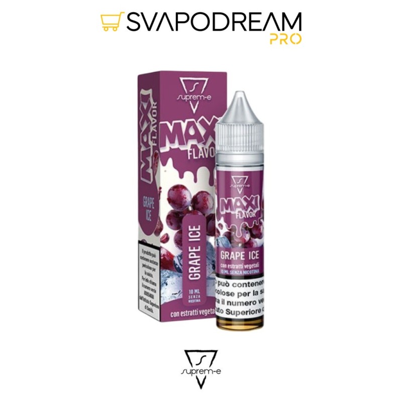 SUPREM-E - Liquido Mix&Vape 10ml MAXI Flavour GRAPE ICE