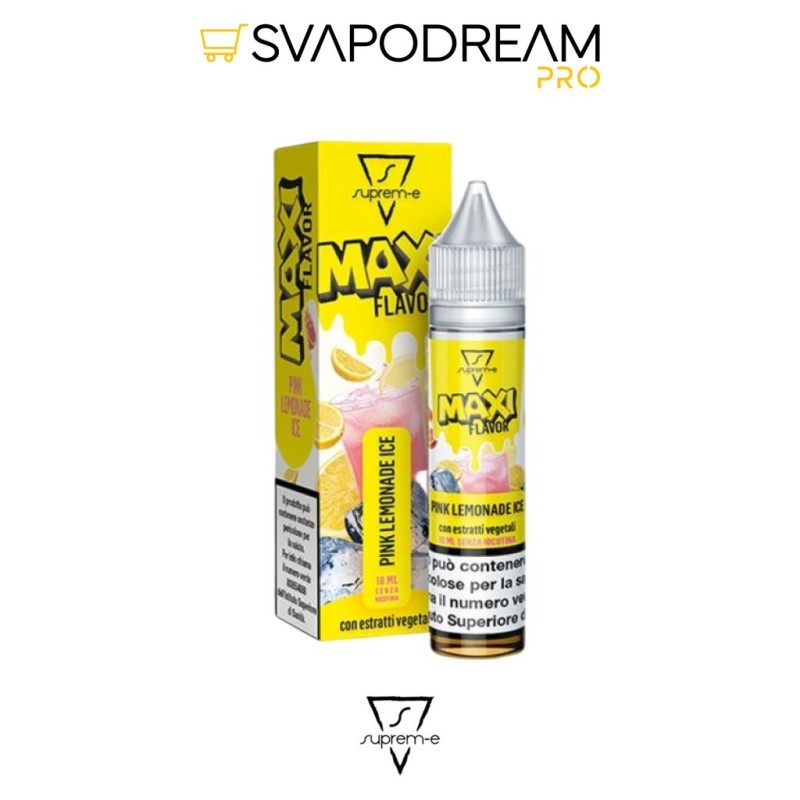 SUPREM-E - Liquido Mix&Vape 10ml MAXI Flavour PINK LEMONADE ICE