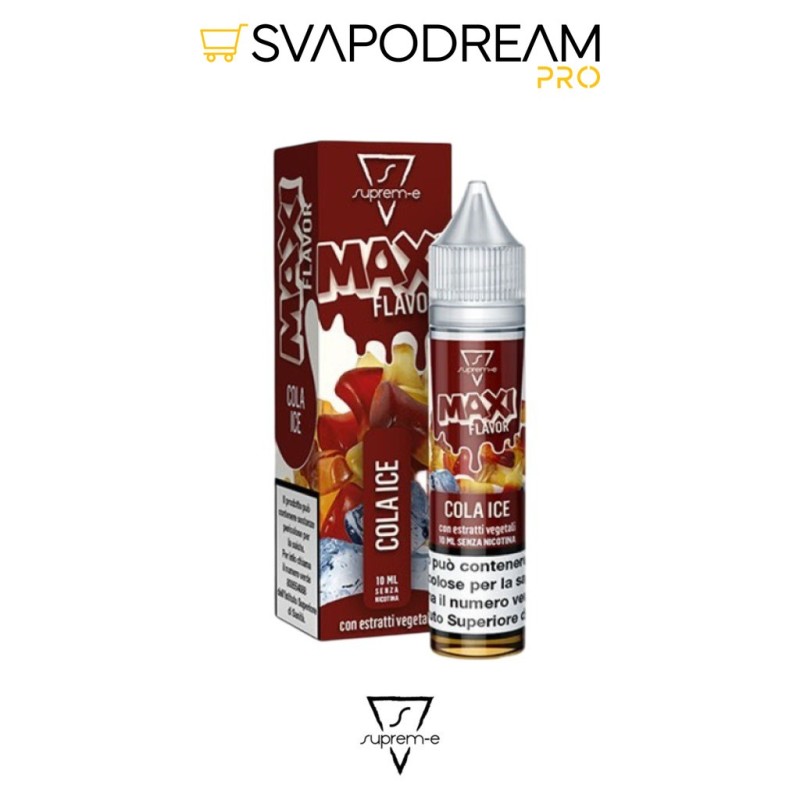 SUPREM-E - Liquido Mix&Vape 10ml MAXI Flavour COLA ICE