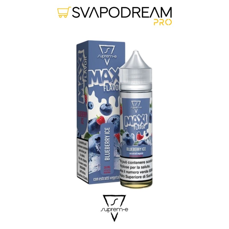 SUPREM-E - Liquido Mix&Vape 20ml MAXI Flavour BLUEBERRY ICE