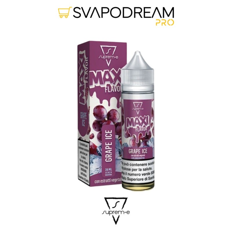 SUPREM-E - Liquido Mix&Vape 20ml MAXI Flavour GRAPE ICE