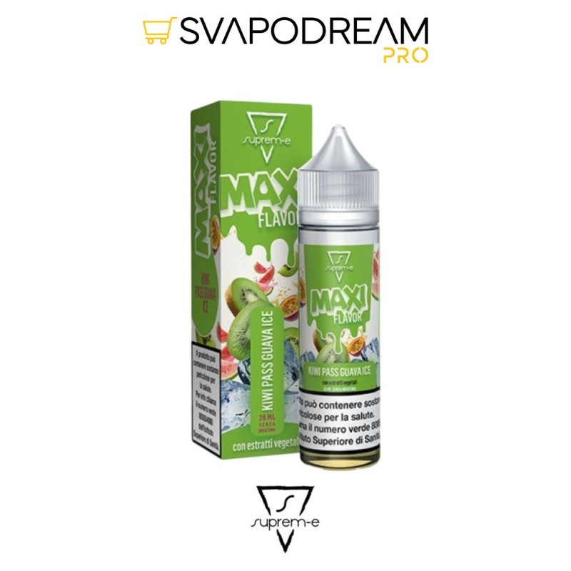 SUPREM-E - Liquido Mix&Vape 20ml MAXI Flavour KIWI PASS GUAVA ICE