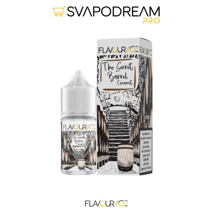 FLAVOURAGE - Aroma Mini Shot 10ml THE SECRET BARREL COCONUT