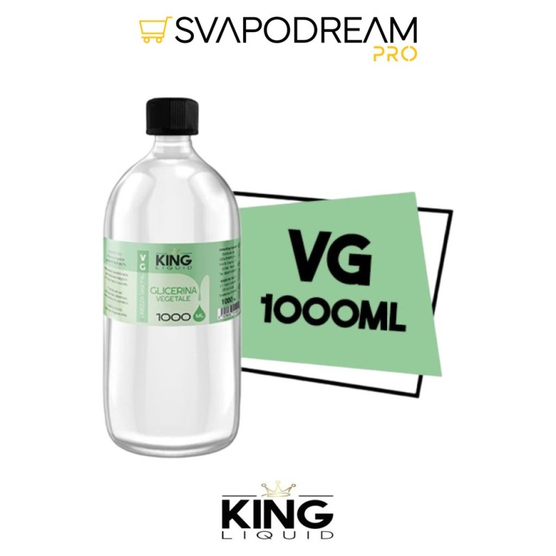 KING LIQUID - Glicerina Vegetale 1000ml in 1000